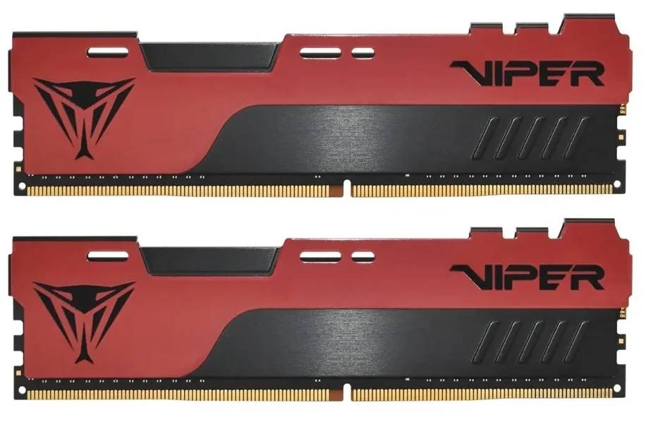 Оперативная память 16Gb Patriot Viper Elite II PVE2416G266C6K, DDR IV, PC-21300, 2666MHz, kit 2x8Gb