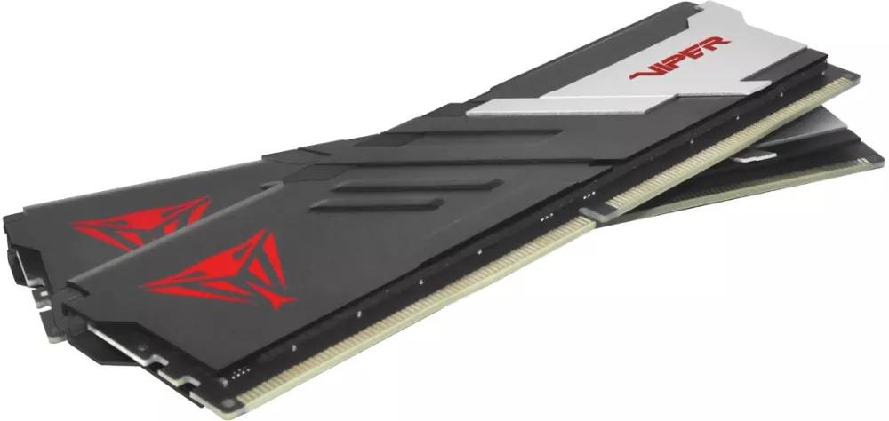 Оперативная память 64Gb Patriot Viper Venom Black PVV564G640C32K, DDR V, PC-51200, 6400MHz, kit 2x32Gb