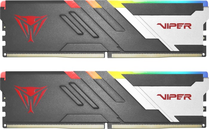Оперативная память 32Gb Patriot Viper Venom RGB PVVR532G720C34K, DDR V, PC-57600, 7200MHz, kit 2x16Gb