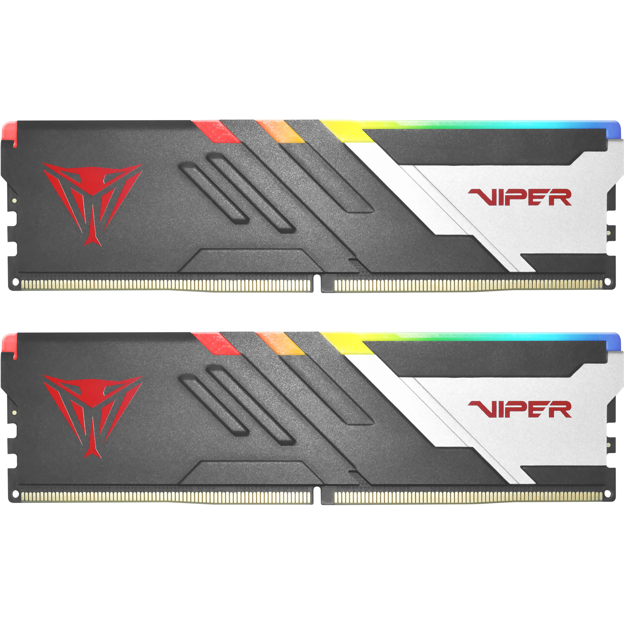 Оперативная память 32Gb Patriot Viper Venom RGB PVVR532G740C36K, DDR V, PC-59200, 7400MHz, kit 2x16Gb