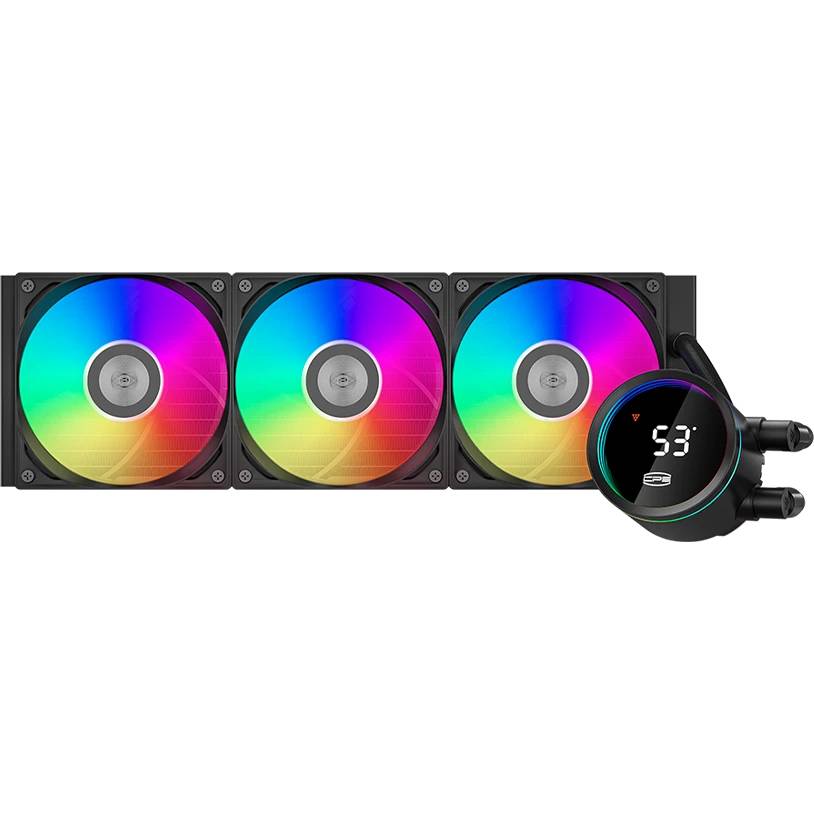 Жидкостное охлаждение PCCooler DA360 Pro ARGB Digital BK (DA360Pro-BKAWXL-GL) (LGA1700 Ready)