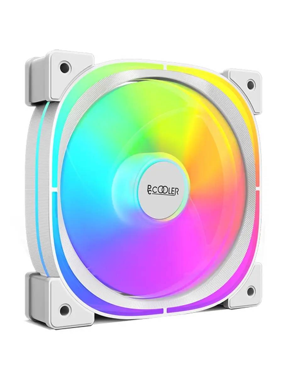Вентилятор 12x12см PCCooler EF120 ARGB White