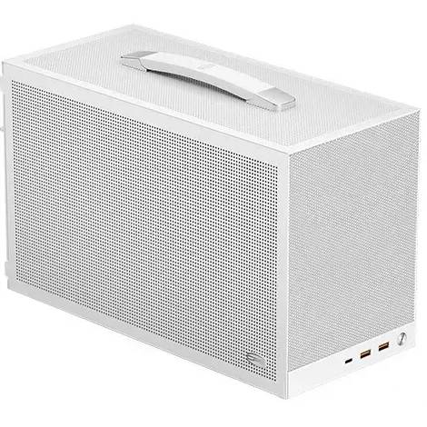 Корпус PcCooler K101 MESH WH 3F, без БП, Mini-ITX
