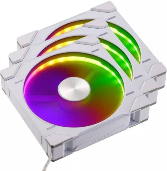 Вентилятор 14x14см Phanteks D30 DRGB White PH-F140D30_DRGB_PWM_WT01_3P, 3шт