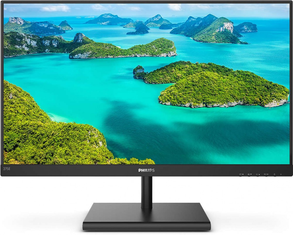 Монитор 27" Philips 275E1S (00/01), 2560x1440, IPS (VGA, HDMI, DP)