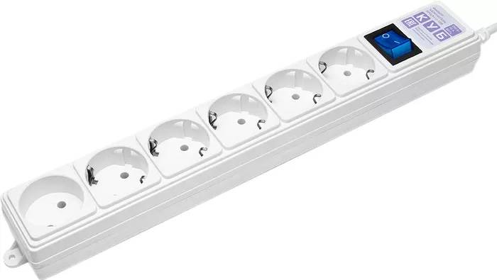 Сетевой фильтр 1.9м 6 розеток Power Cube SPG6-16-1.9M белый