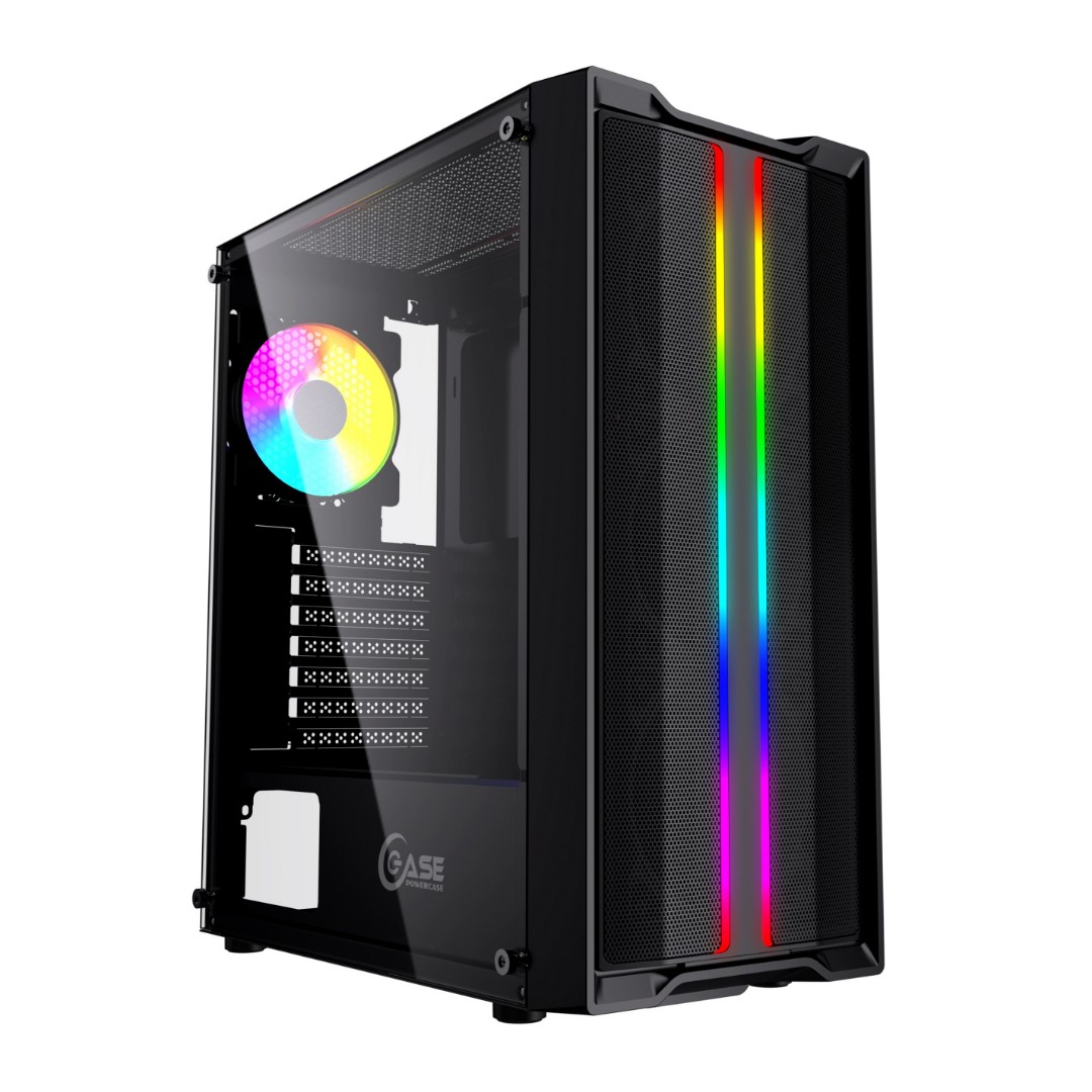 Корпус Powercase Mistral Evo Black CMIEB-F4S, без БП, ATX