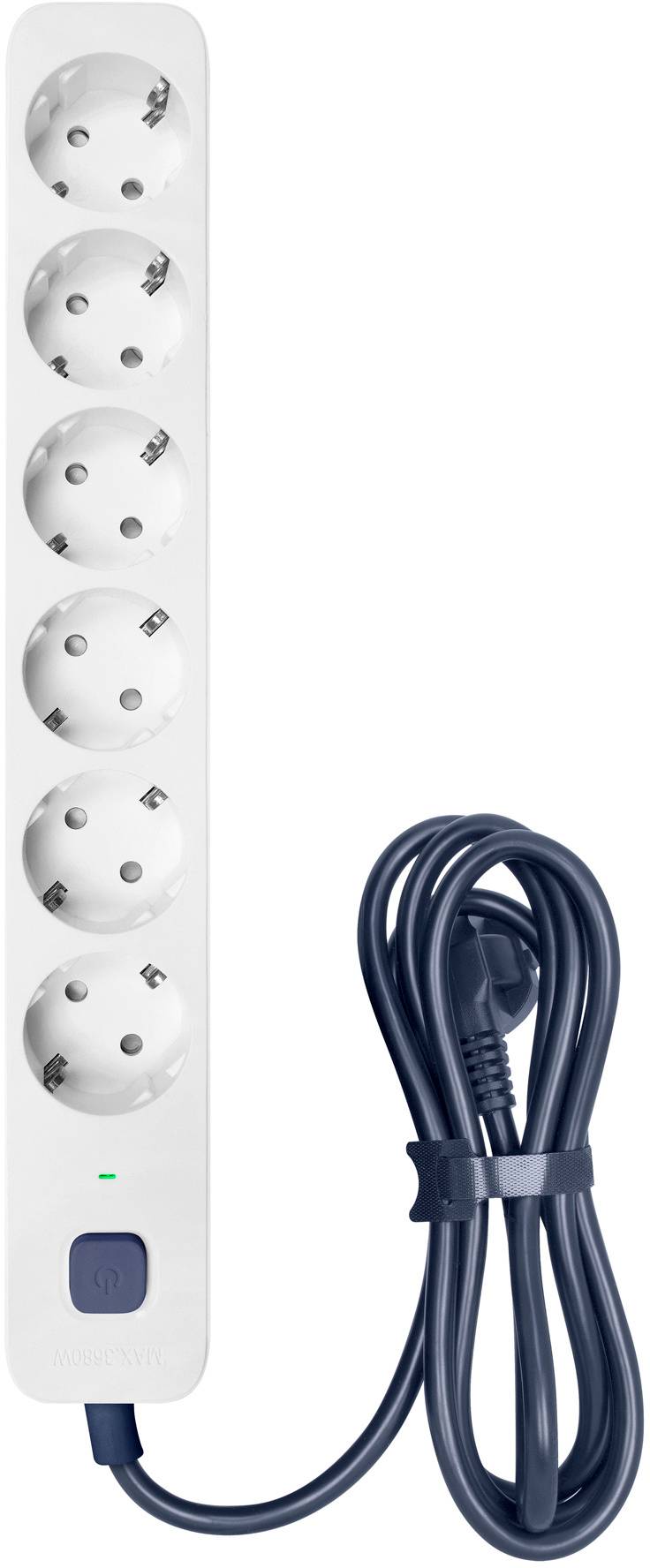 Сетевой фильтр 5м 6 розеток Powercom SP-06W белый