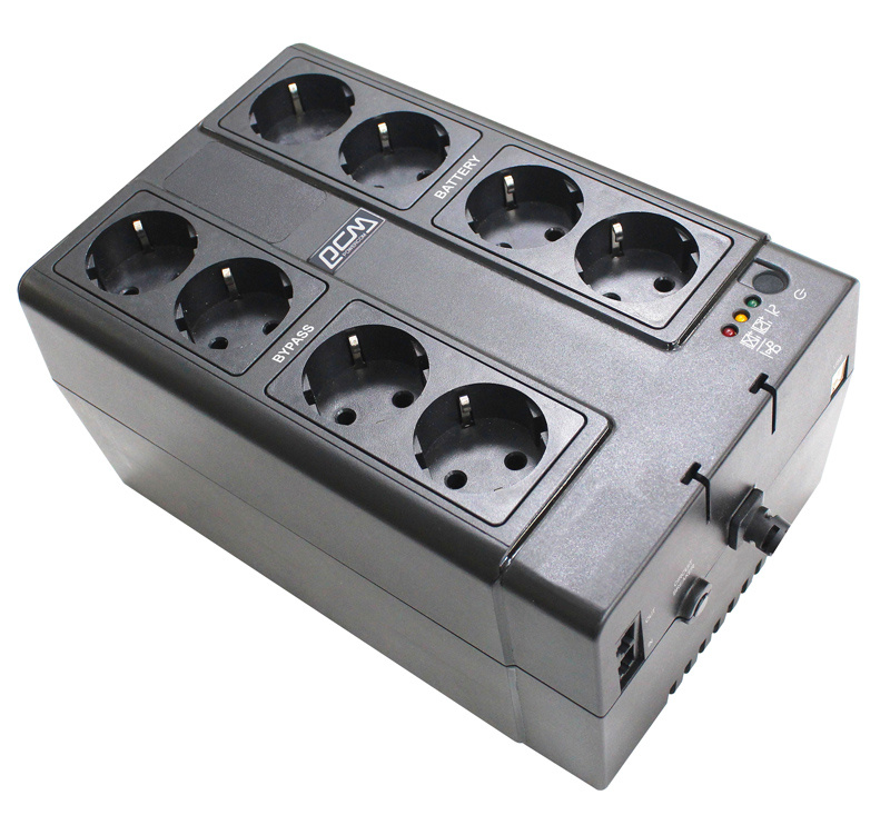 ИБП PowerCom Spider Cube SPD-850E Cube, 850VA (4 + 4 Schuko)
