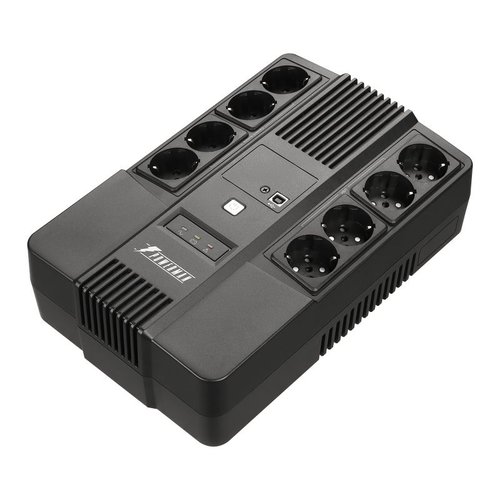 ИБП PowerMan Brick 850 PLUS, 850VA (4 + 4 Schuko)