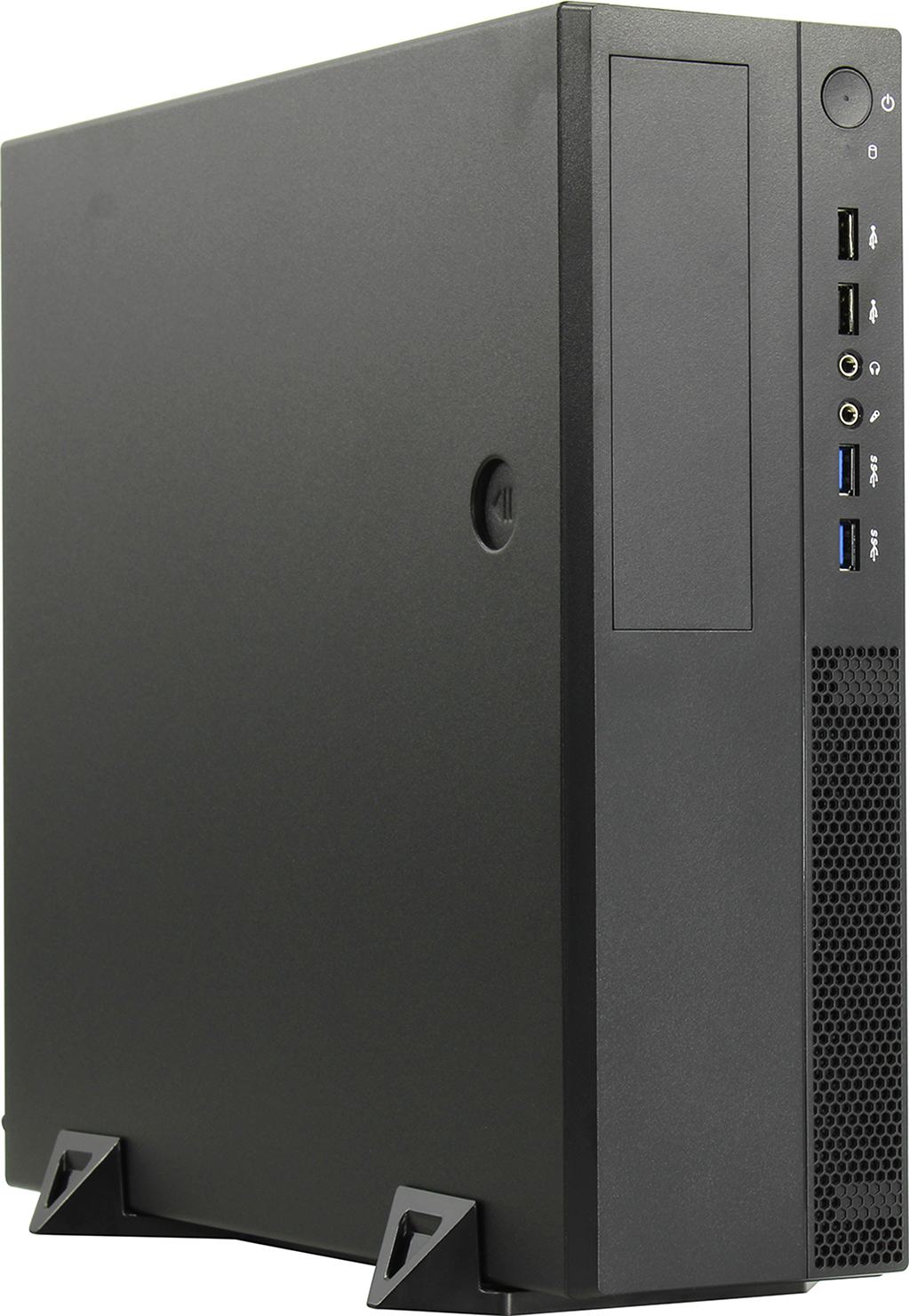Корпус PowerMan EL-510BK, 300Вт, mATX