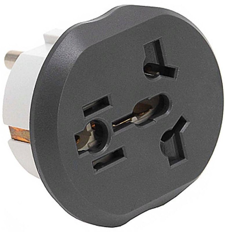 Переходник 220V (EU, US) - 220V (RU), Premier 11626/20