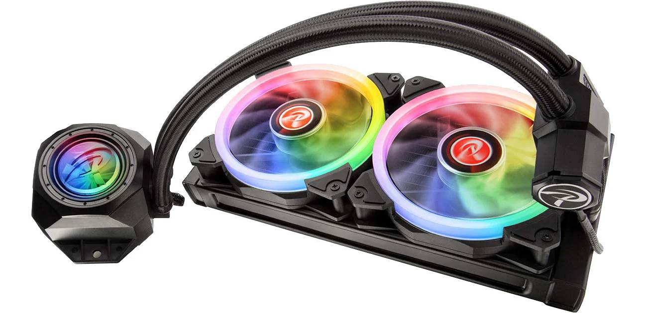 Жидкостное охлаждение Raijintek ORCUS 240 RBW 0R10B00105, 250W