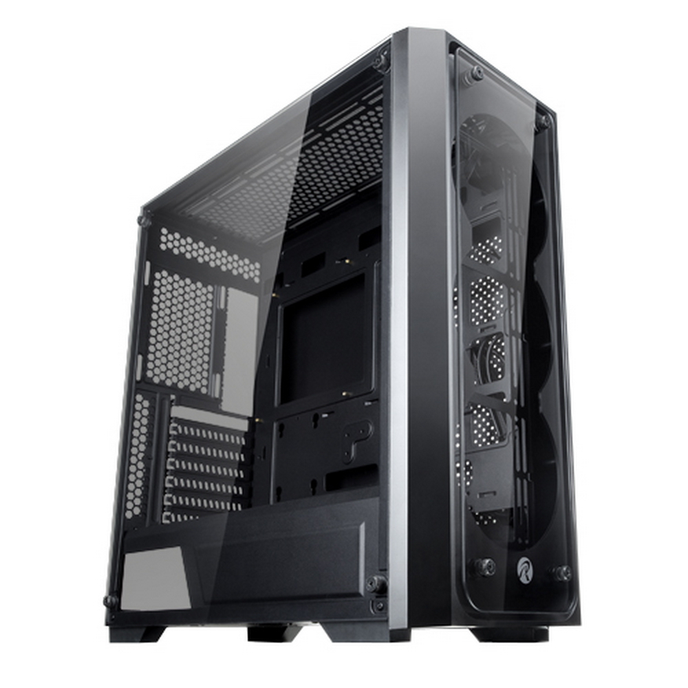 Корпус Raijintek PONOS TG Coating Black 0R20B00153, без БП, EEB