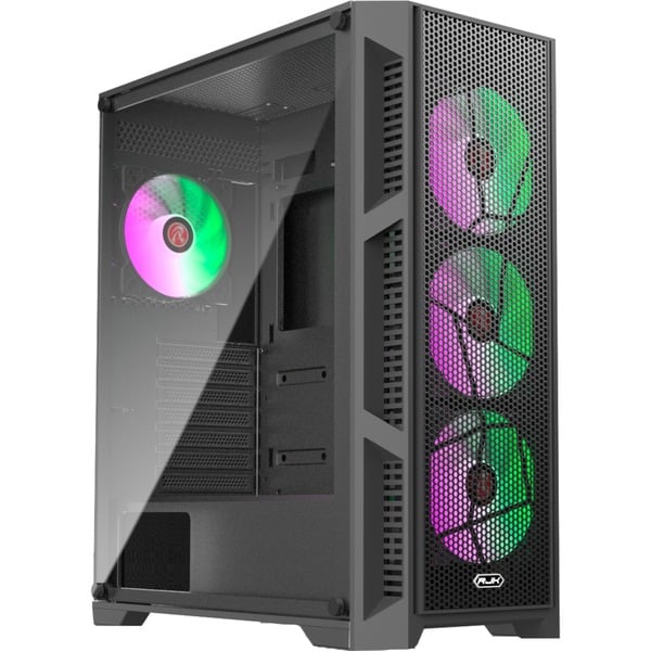 Корпус Raijintek Arcadia III MS4 Black ARGB 0R20B00247, без БП, ATX