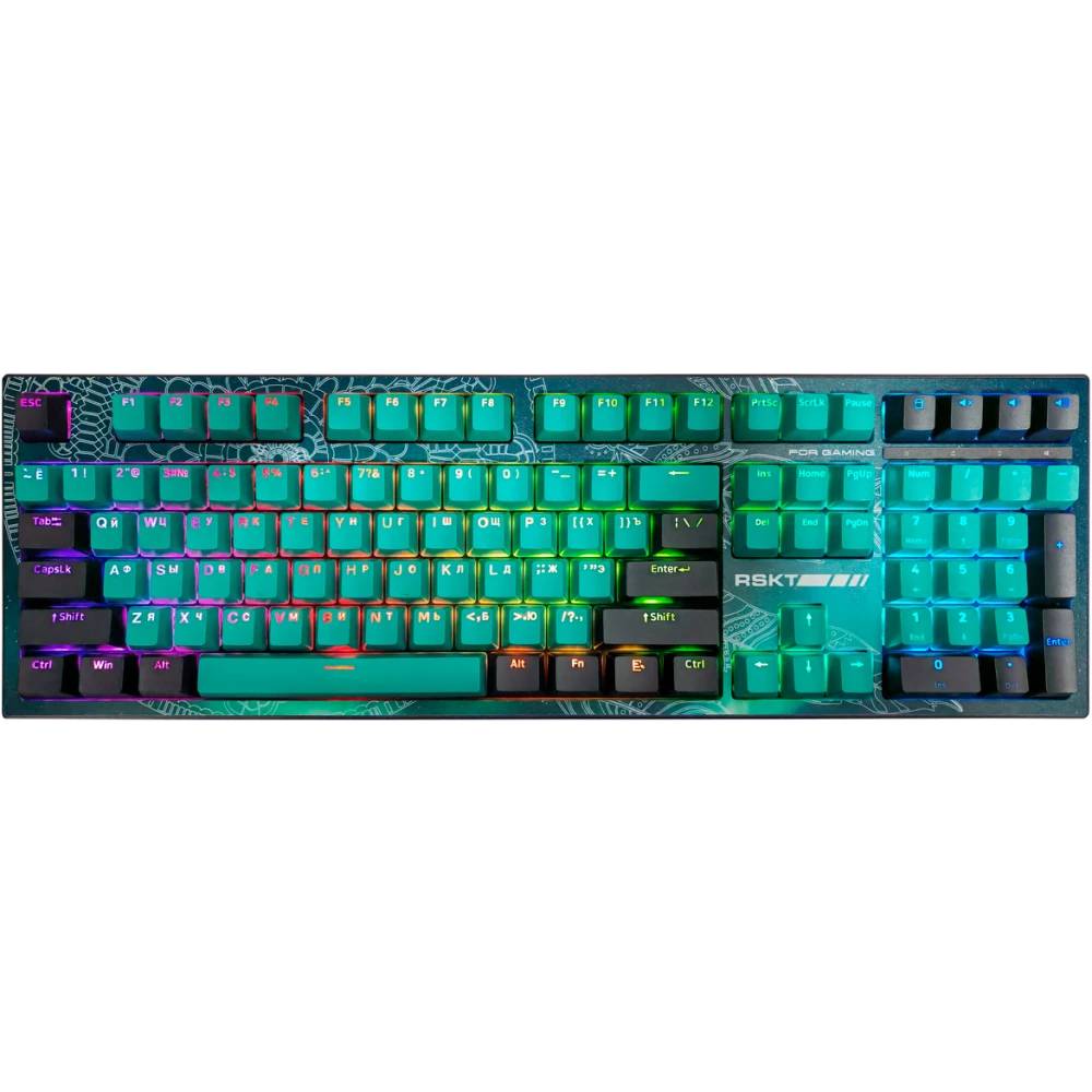 Клавиатура Raskat KM002 UV, зеленый (KM002-UV-GREEN)