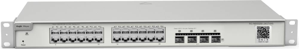 Коммутатор Reyee RG-NBS5200-24GT4XS, 24xLAN 1Gbps, 4xSFP+