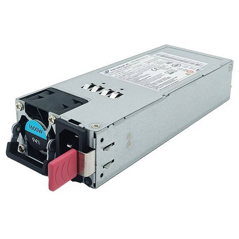 Блок питания 1600Вт, RH RH1600-2Q01A (8AD00365), 80 Plus Platinum, APFC, 1U