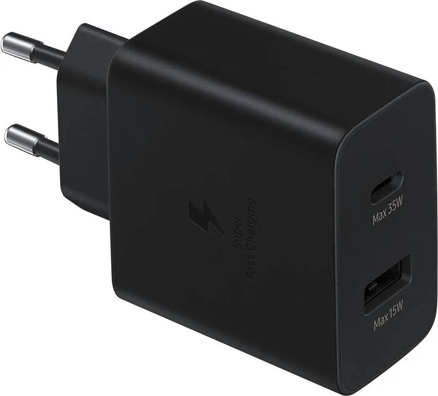 Зарядное устройство Samsung EP-TA220NBEGEU, 3A, черный