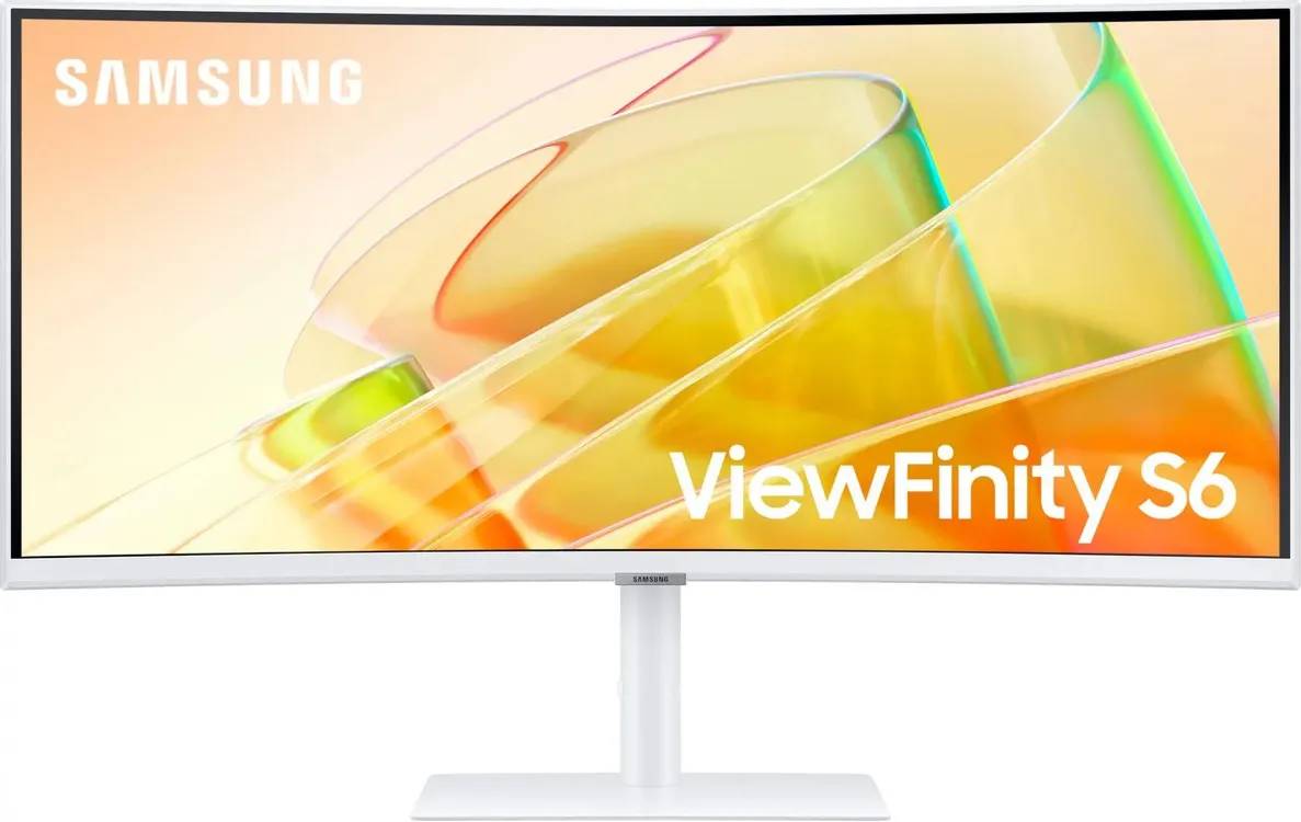Монитор 34" Samsung ViewFinity S6 S34C650TAU, 3440x1440, VA, 100Hz, Speakers (HDMI, DP, USB Type-C, Thunderbolt 4) (LS34C650TAUXEN)