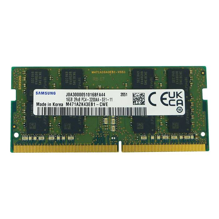 Оперативная память для ноутбука 16Gb Samsung M471A2K43EB1-CWE, SODIMM DDR IV, PC-25600, 3200MHz