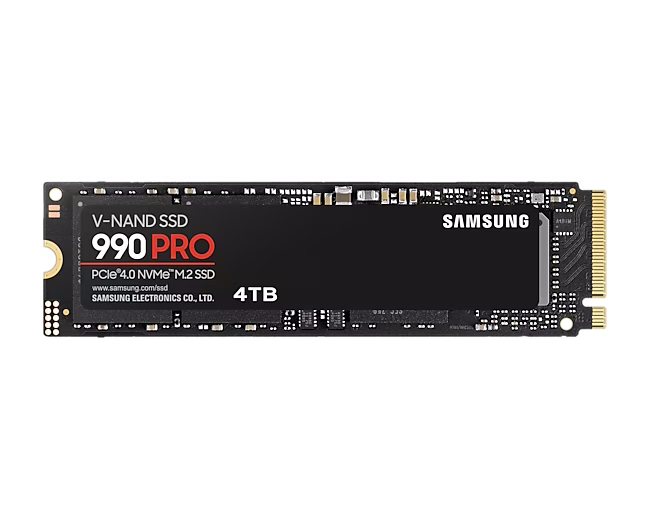 4Tb SSD Samsung 990 Pro MZ-V9P4T0BW, (7450/6900), NVMe M.2
