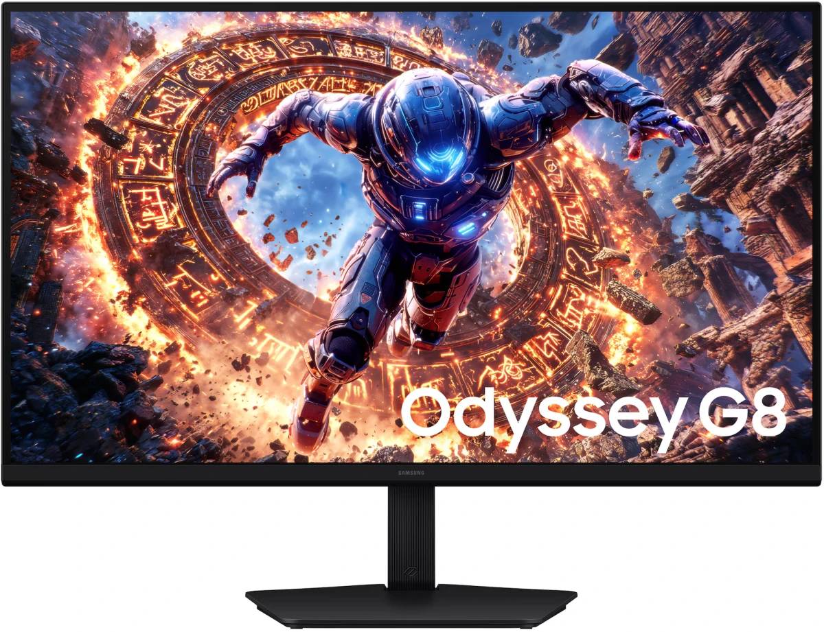 Монитор 32" Samsung Odyssey G8 S32HG802ES, 6144x3456, IPS, 165Hz (2xHDMI, DP) (LS32HG802ESXCI)