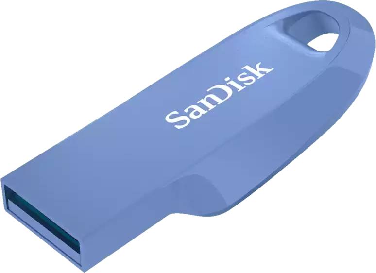 128Gb SanDisk Ultra Curve SDCZ550-128G-G46NB, USB3.2, Blue