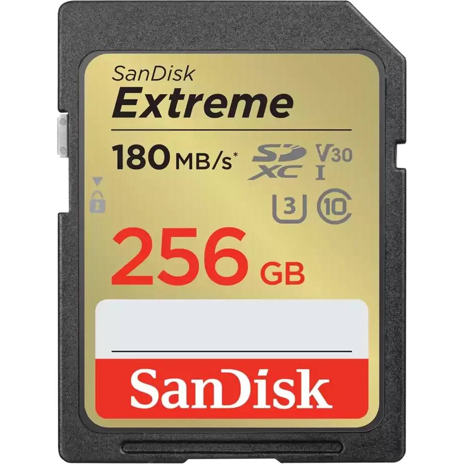 256Gb SanDisk Extreme SDSDXVV-256G-GNCIN, SDXC UHS-I