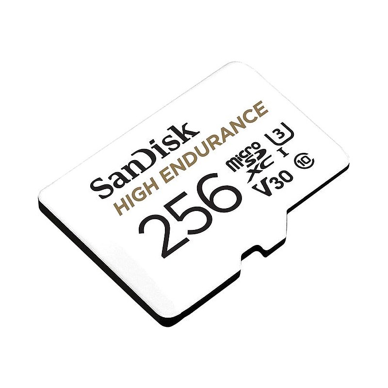 Карта памяти 256Gb SanDisk High Endurance SDSQQNR-256G-GN6IA, SD Micro, SDXC Class 10, UHS-I U3, переходник