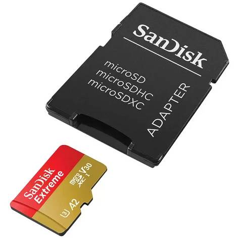 Карта памяти 256Gb SanDisk Extreme SDSQXAV-256G-GN6MA, SD Micro, SDXC Class 10, UHS-I U3