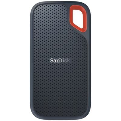 Внешний SSD 1Tb SanDisk Extreme Portable V2 SDSSDE61-1T00-G25, USB Type-C, черный/оранжевый