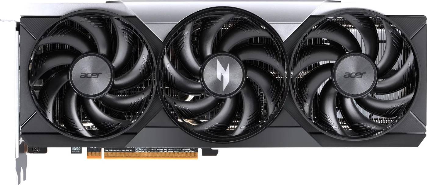 Видеокарта Radeon RX 9070, 16GB GDDR6 256b, Acer RX 9070 XT NITRO OC 16G DP.Z4DWW.P01, RTL