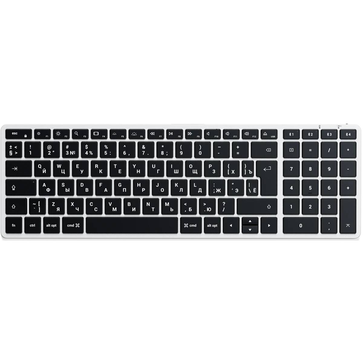 Клавиатура Satechi Slim X2 (ST-BTSX2S-RU), серый