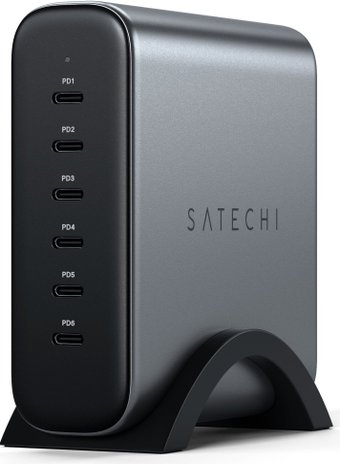 Сетевое зарядное Satechi 200W USB-C (ST-C200GM-EU)