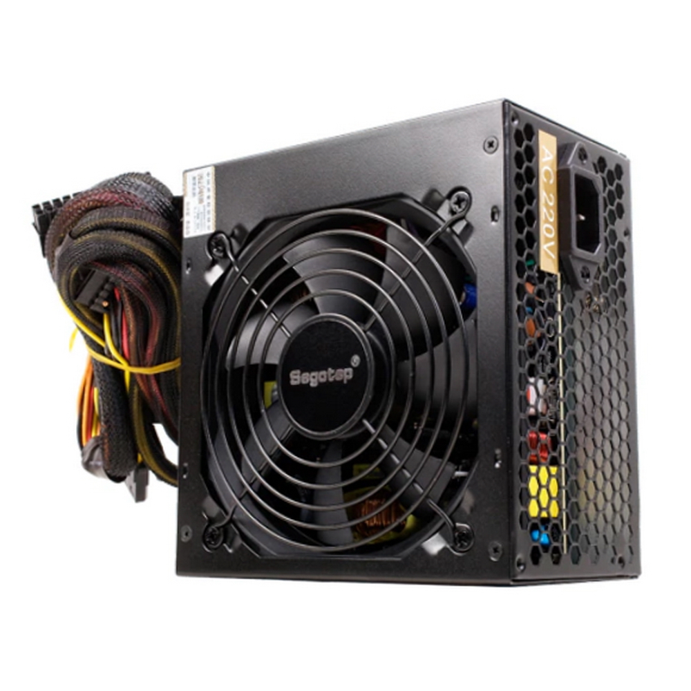 Блок питания 500Вт, Segotep SG-500AE, 80 Plus, APFC, ATX