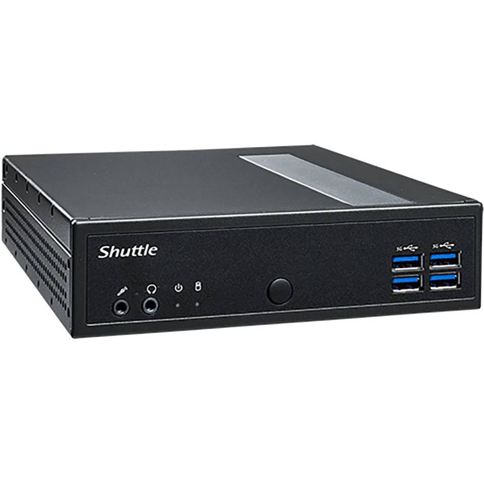 Платформа Shuttle 74R-DL30N-003-SHU-001, Intel N100/ 2xSODIMM DDR V/noSSD/ Black