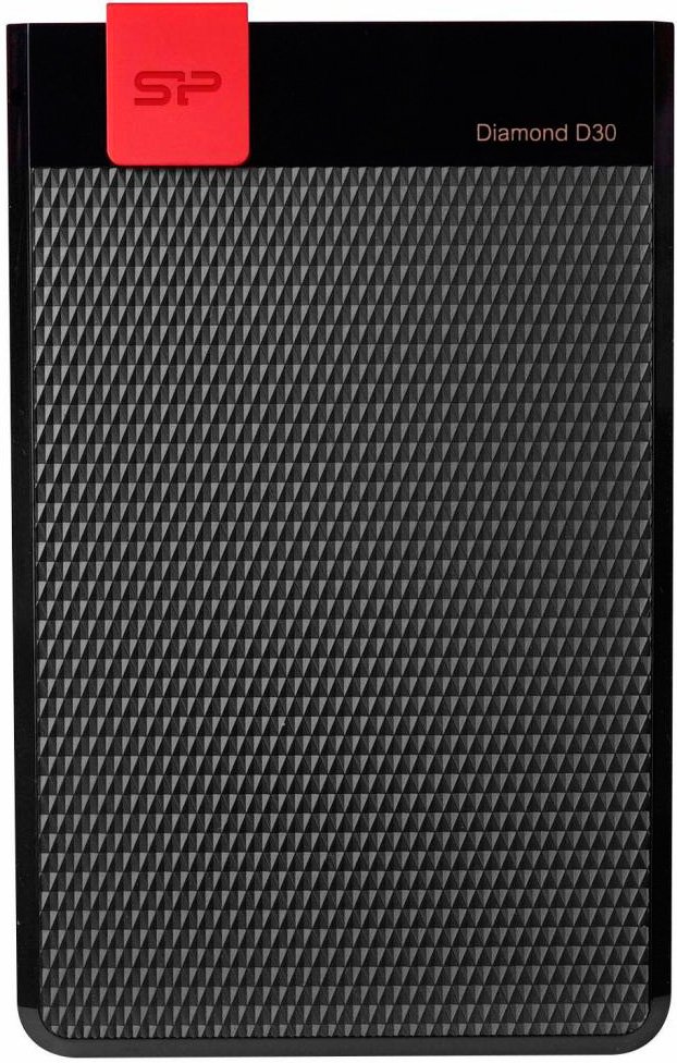 Внешний HDD 1Tb Silicon Power Diamond D30 SP010TBPHDD3SS3K, USB3.0, Black