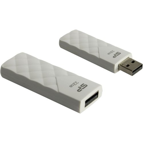 32Gb Silicon Power Ultima U03 SP032GBUF2U03V1W, USB2.0, White