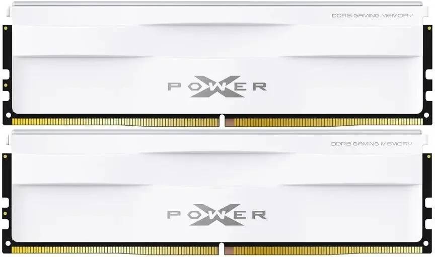 Оперативная память 64Gb Silicon Power Xpower Zenith White SP064GXLWU60AFDG, DDR V, PC-48000, 6000MHz, kit 2x32Gb