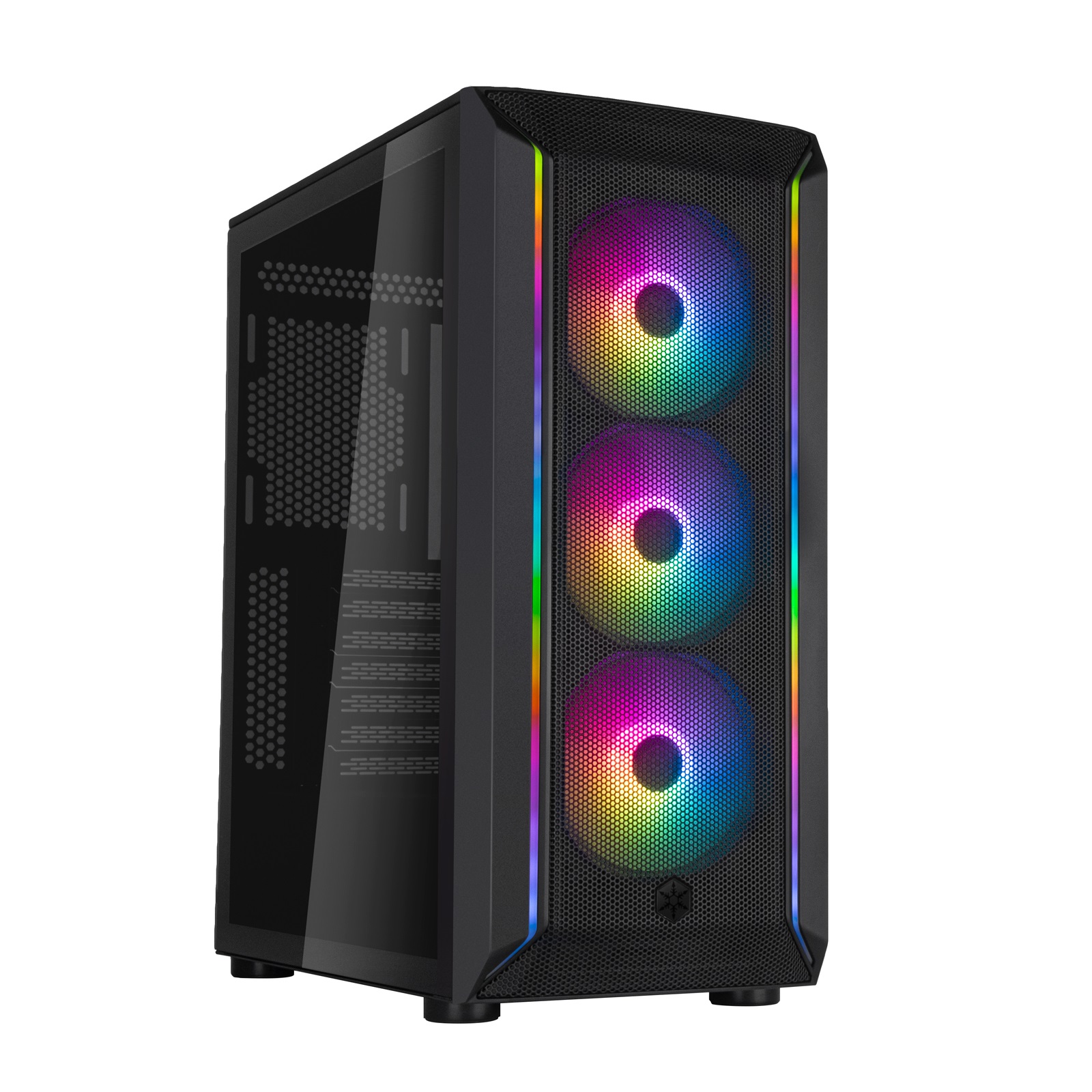 Корпус SilverStone Fara 511Z Black SST-FA511Z-BG (G41FA511ZBG0020), без БП, ATX
