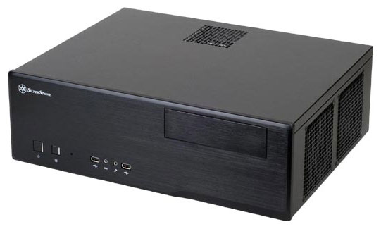 Корпус SilverStone Grandia GD05 Black SST-GD05B-USB3.0, без БП, mATX