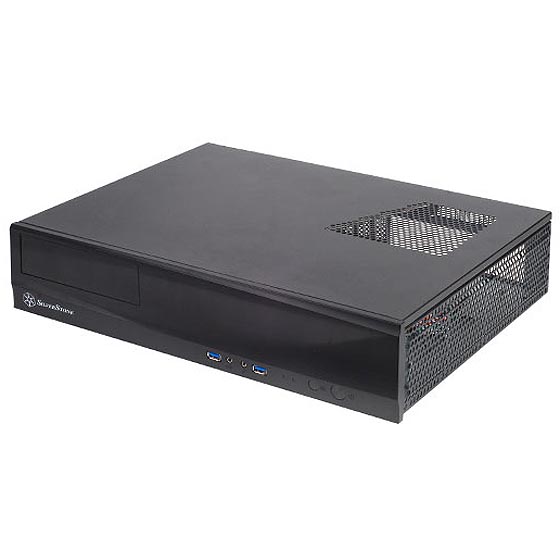 Корпус SilverStone Milo ML03 SST-ML03B, без БП, mATX