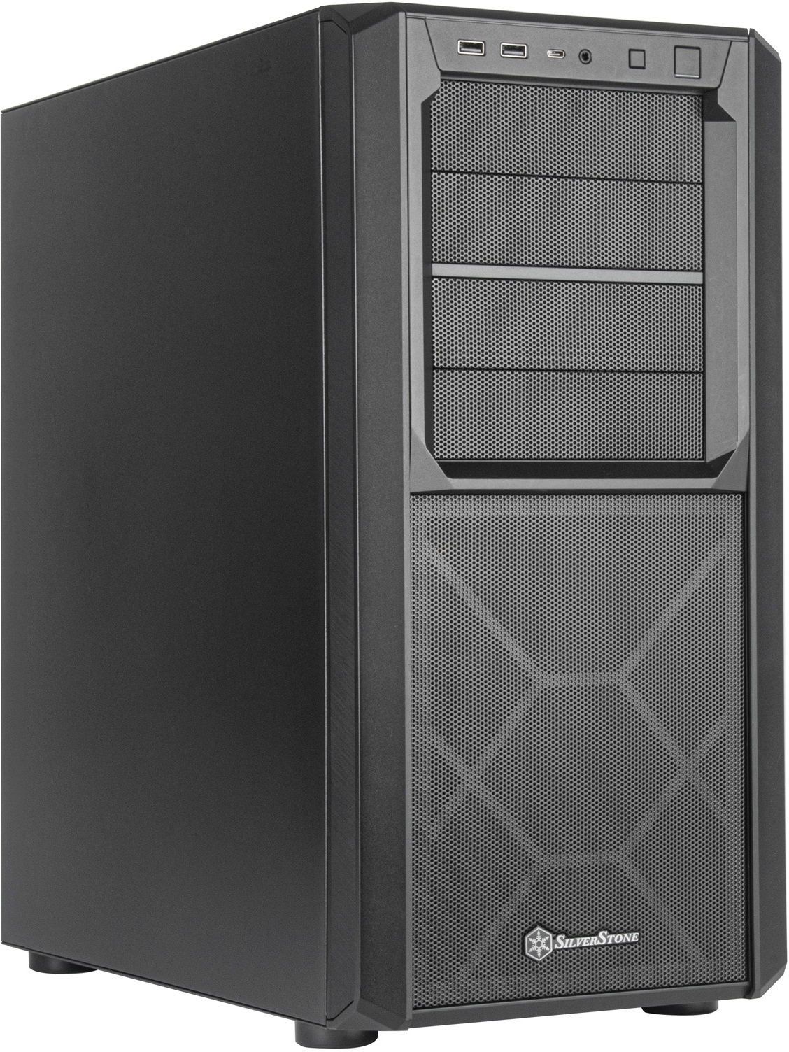 Корпус SilverStone SETA D1 Black SST-SED1-B (G41SED1B0000020), без БП, SSI-EEB