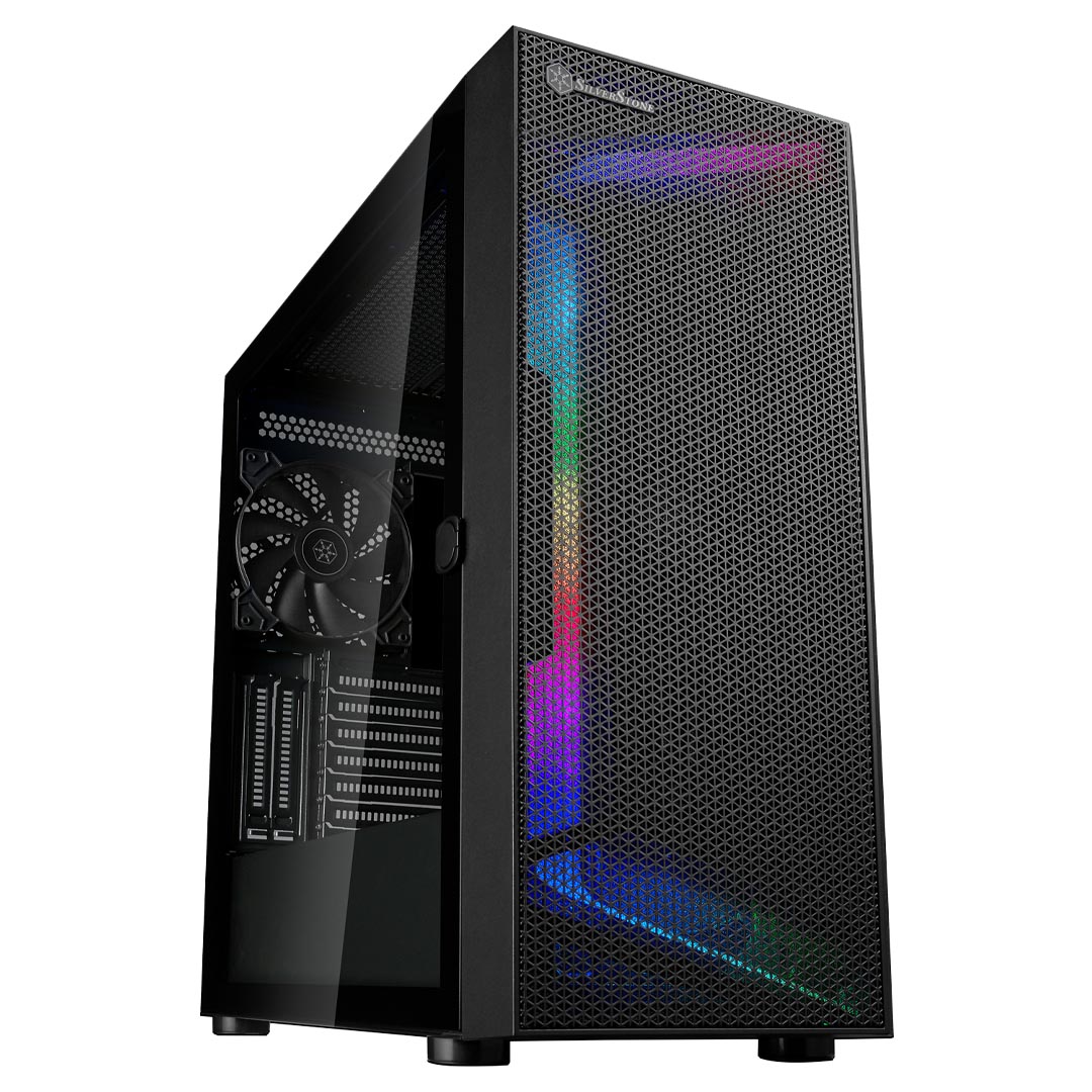 Корпус SilverStone SETA H1 Black SST-SEH1B-G, без БП, SSI-EEB