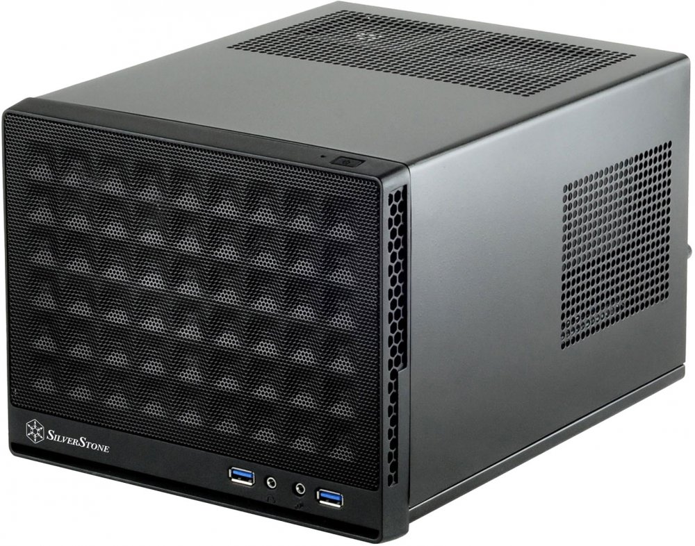 Корпус SilverStone Sugo SG13 Black SST-SG13B, без БП, mini-ITX