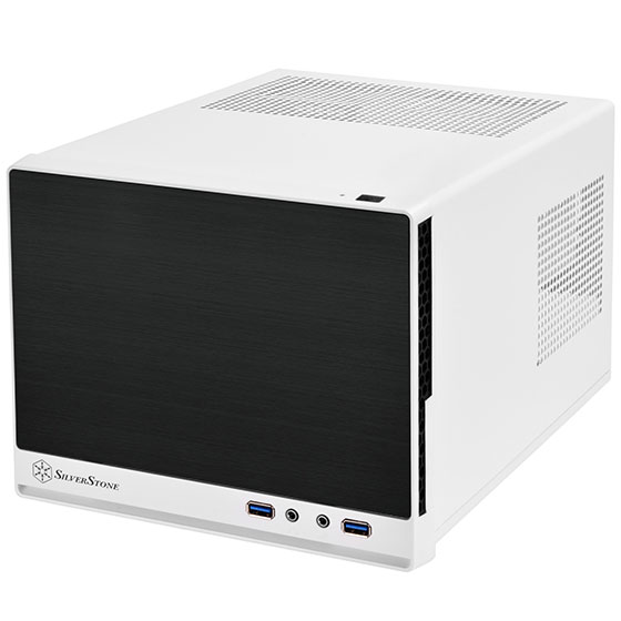 Корпус SilverStone Sugo SG13 White/Black SST-SG13WB-Q, без БП, mini-ITX