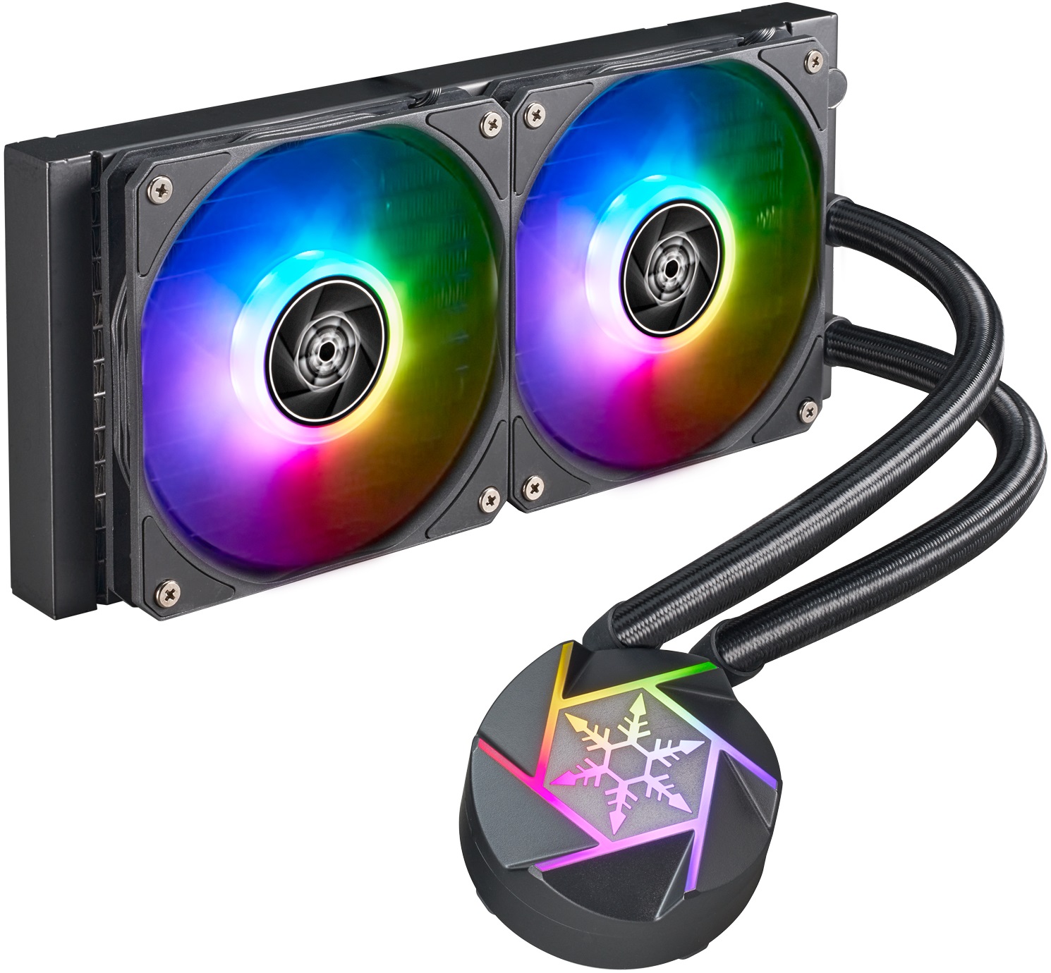 Жидкостное охлаждение Silverstone Vida 240 Slim SST-VD240-SLIM (G53VD240SLIM020)