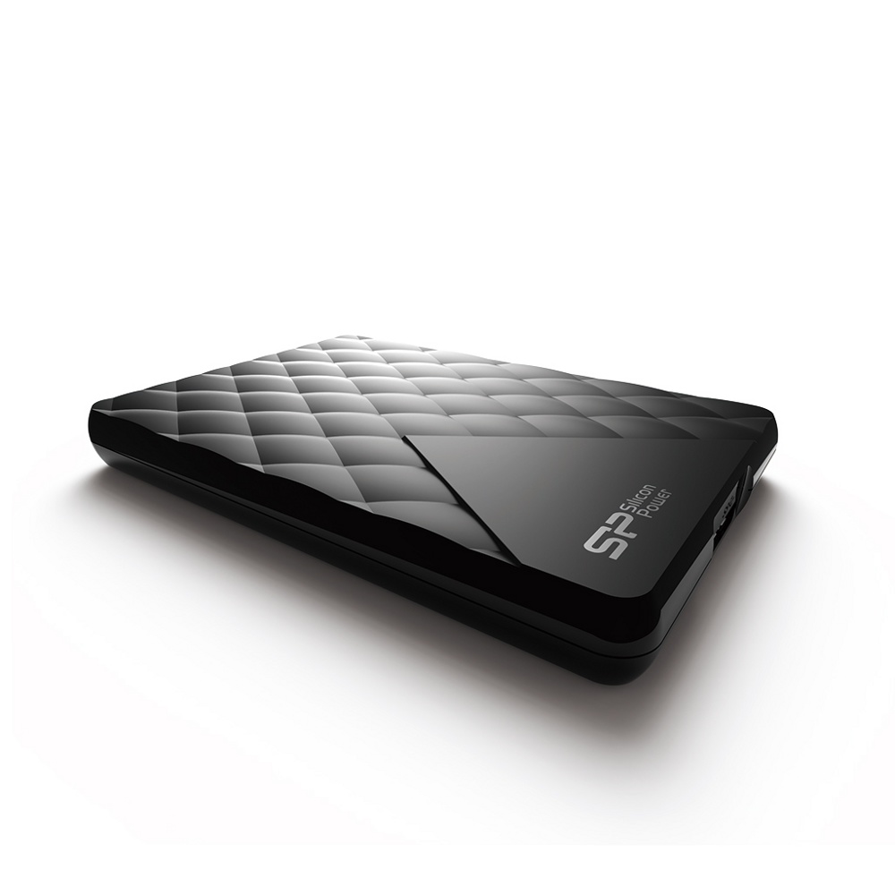 Внешний HDD 1Tb Silicon Power Diamond D06, SP010TBPHDD06S3K, USB3.0, черный
