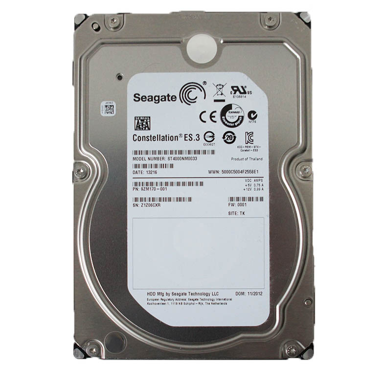 4000Gb Seagate, ST4000NM0033, SATA III, 7200rpm, 128Mb